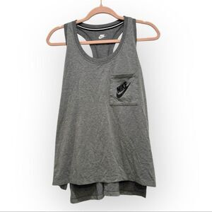 Nike Women’s Loose Fit Tank Top – Gray – Size XL